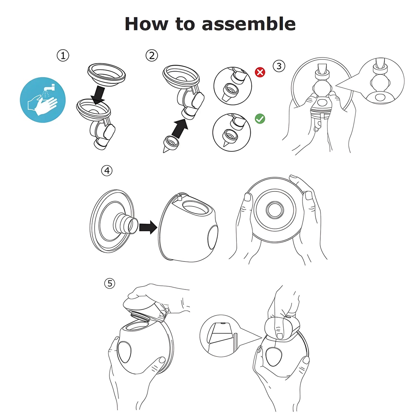 Fully Automatic Electric Breast Pump – Painless, Double-Sided & Hands-Free